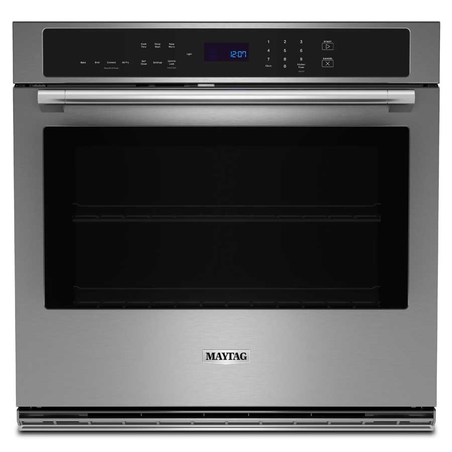 Horno eléctrico empotrable Maytag 30" con Air Fry MOES6030LZ a $33,999 en Maytag México (antes $39,999, −15%)